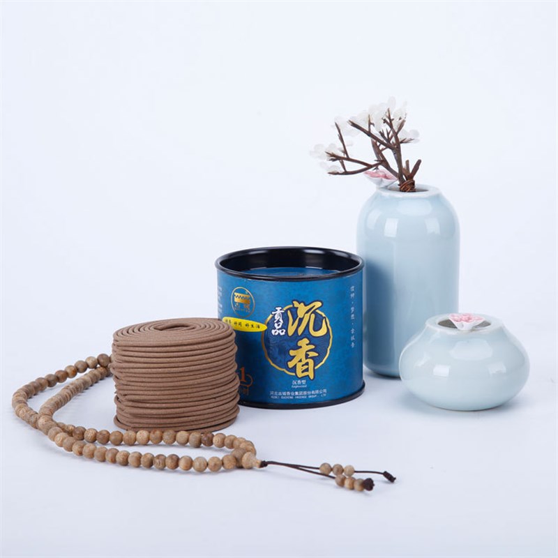 古城盘香 檀香沉香1小时2小时盘香熏香家居室内香薰办公 家居日用