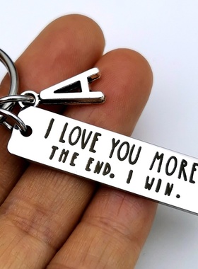 Couple Keychain for Boyfriend Girlfriend Husband Wife Keycha