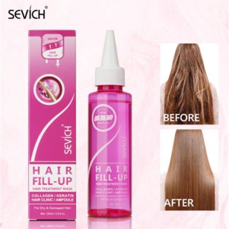 2pcs Keratin Water Infusion Hair Mask Frizzy Repairs Damage