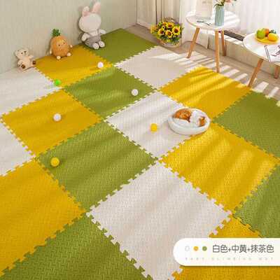 现货Baby Puzzle Mat Play Mat Kids Iterloig Eercise Tiles Ru