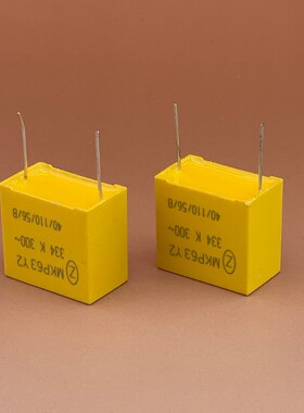 MKP63 Y2 334K 300VAC0.33UF 5×16薄膜电容