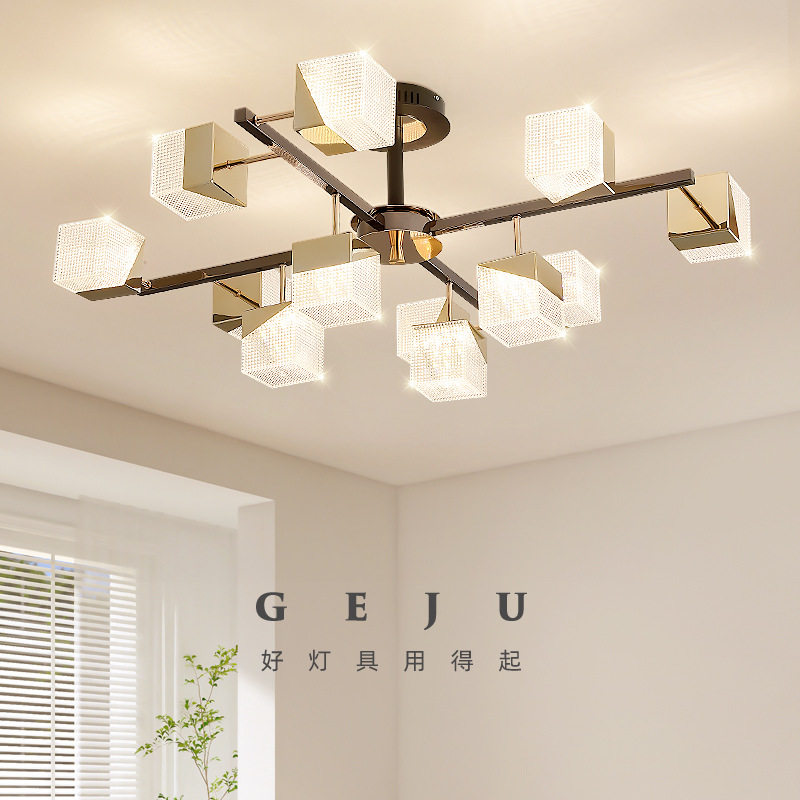 水晶吸顶灯轻奢主灯具2024大气客厅灯现代简约餐厅灯卧室新款,电子元器件市场,电线扎带/束线带,淘宝优惠券,粉丝福利购,淘宝优惠卷