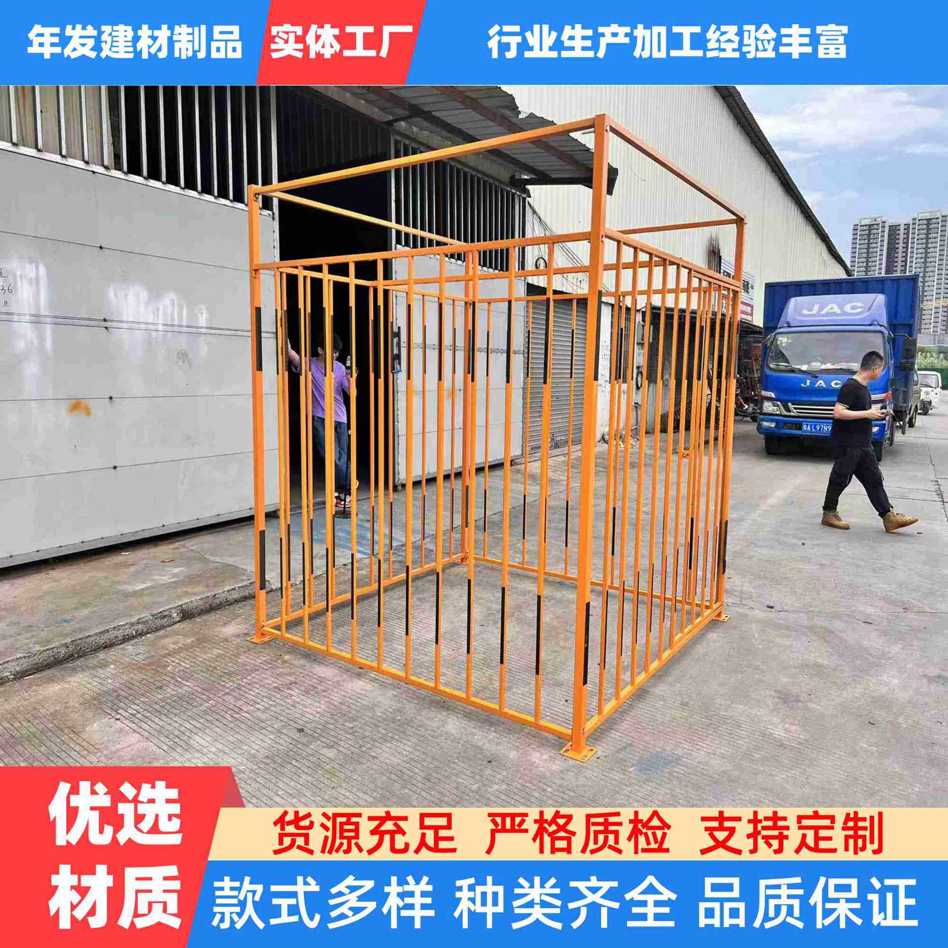 广东大量现货电箱棚2*2*2.5工地建筑道路施工专用防护棚隔离围栏