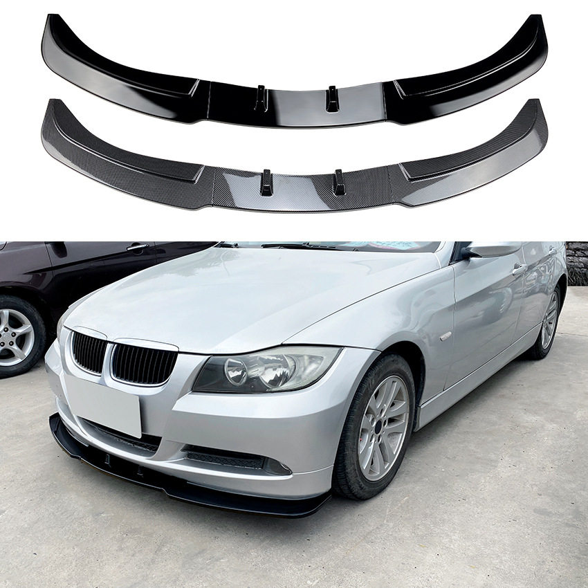 适用宝马3系E90 E91前期320i 330i 2005-2008前杠前唇前铲改装