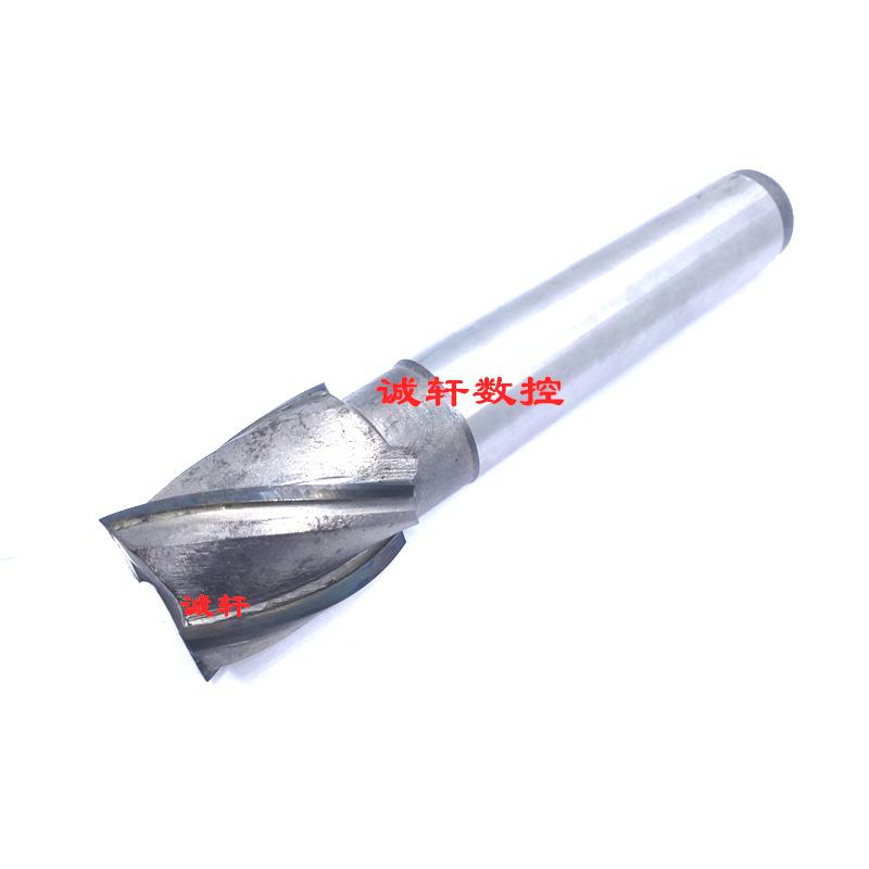 硬质合金锥柄螺旋立铣刀镶钨钢莫氏铣刀42/45/50/55/60mm YG8材料