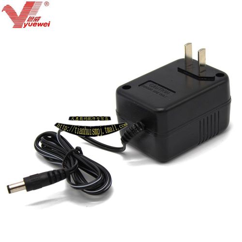 粤威DC6V300MA变压器通用双杰JJ2000B型电子天平电源线电源适配器
