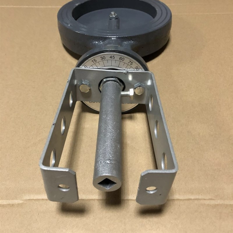 议价手动/自动热风蝶阀DN80,DN100,DN150耐温500-600度