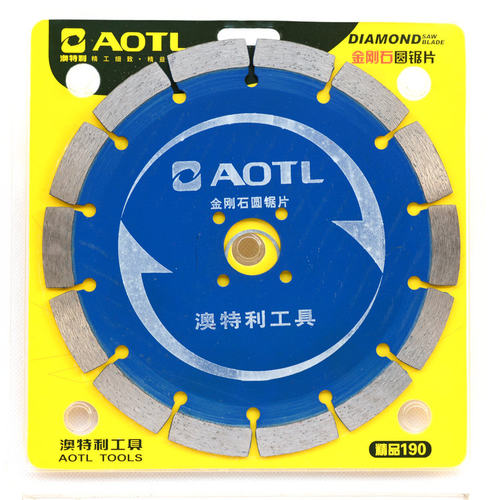 Aotl/澳特利 7.5寸金刚石锯片 190mm云石片 瓷砖切割片 石材锯片