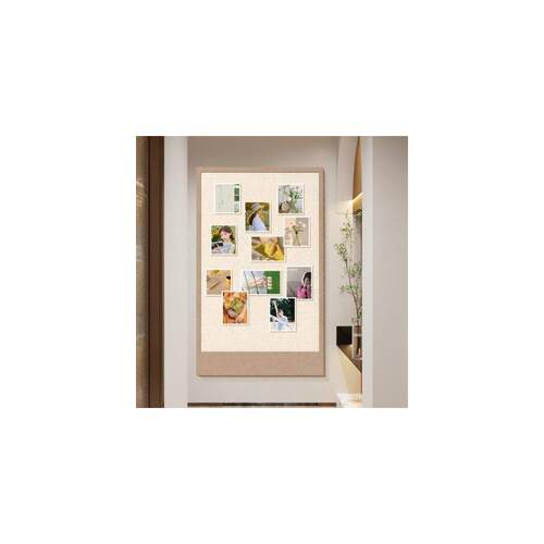 照片墙背景板挂墙面相片相框展示毛毡墙贴软木板卧室墙高级感免打