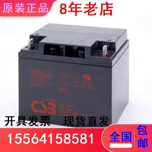 CSB铅酸蓄电池VAH/GPL基站直流屏EPSUPS机房应急专用
