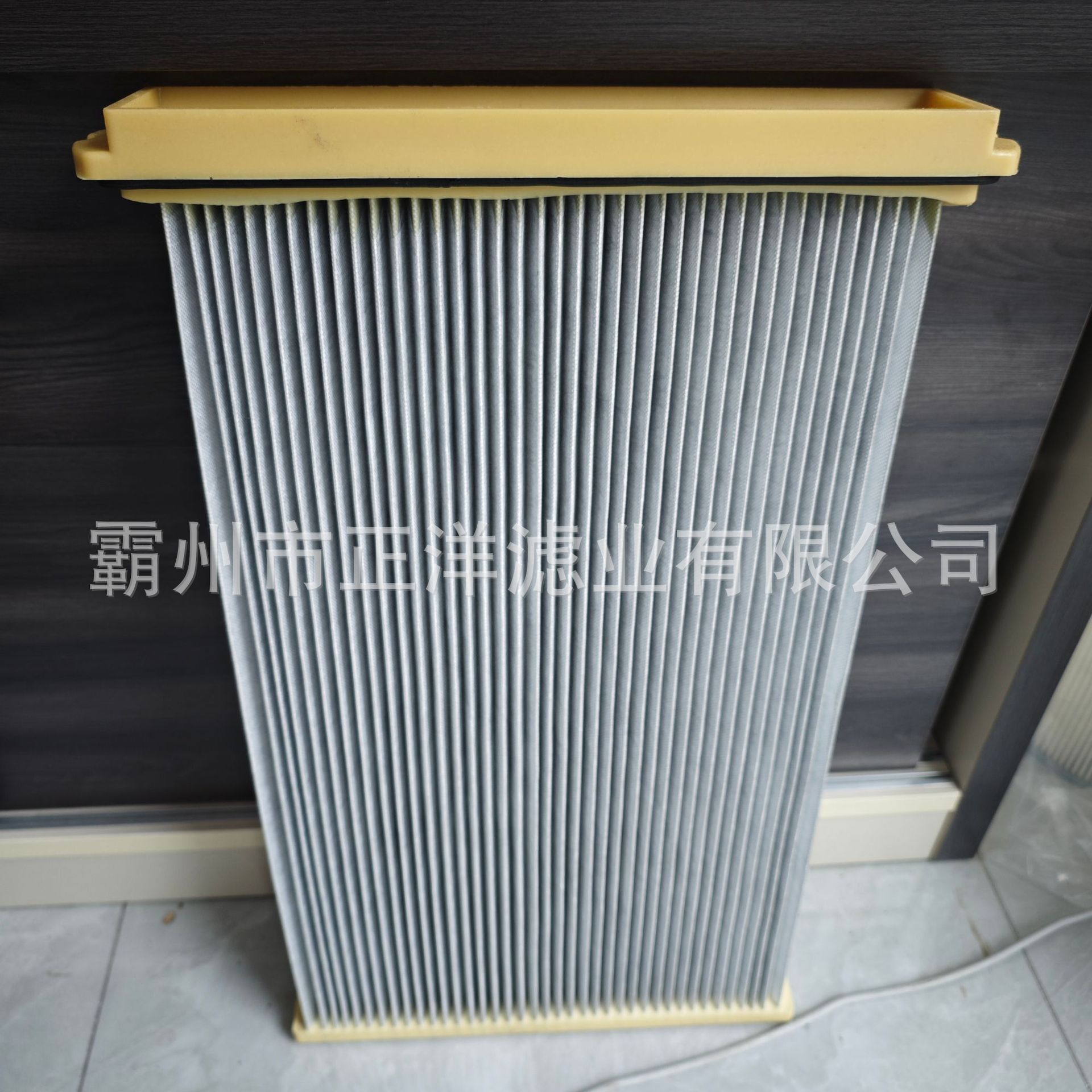 金属切割设备焊烟除尘器配套扁式方框覆膜防静电阻燃除尘滤板