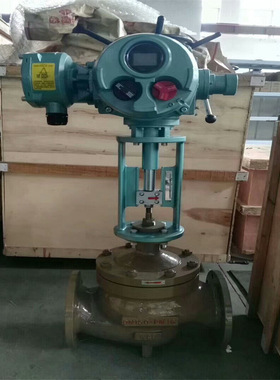 精小型电动套筒调节阀 DN125 电子式套筒调节阀 ZAZM-16P ZAZM