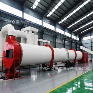 锯末滚筒烘干机 木材树皮干燥设备 处理能力大 燃料消耗少