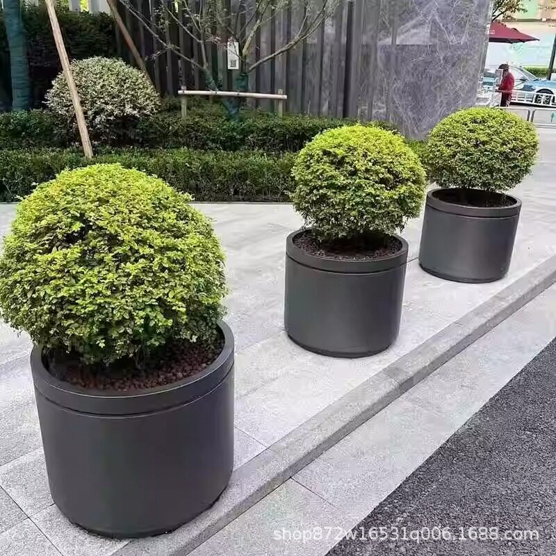 不锈钢户外花箱隔断定制