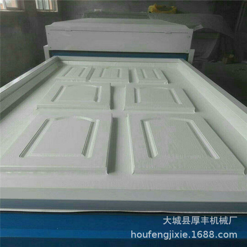 半自动双工位真空吸附覆膜机