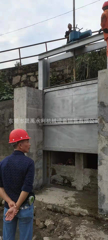 广州市花都区白云区市政排水污水处理304不锈钢闸门电动启闭机