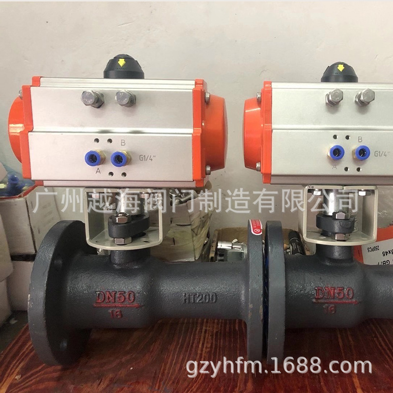 厂家供应 Q641F-16P不锈钢气动球阀 AT单作用双作用气动球阀