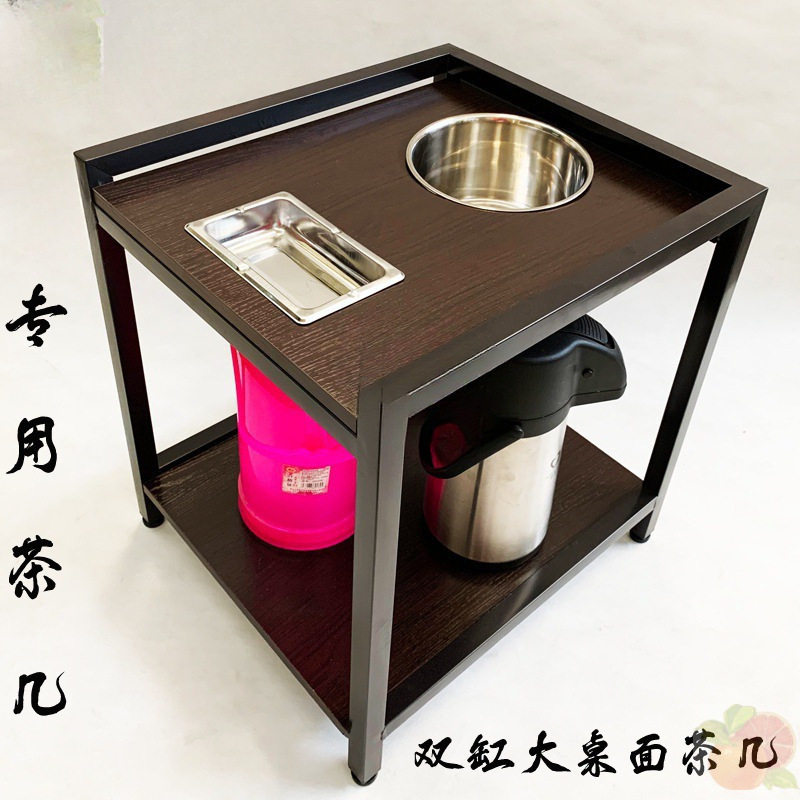 麻将馆棋牌室隐藏式收纳茶几