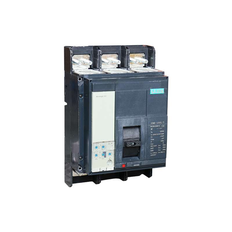 SAIDE赛德电气SDM6-1250-1600电子式3P4P五旋钮5.0塑壳断路器空开