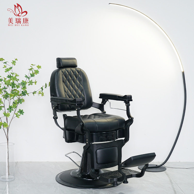 现代简约旋转升降理发椅