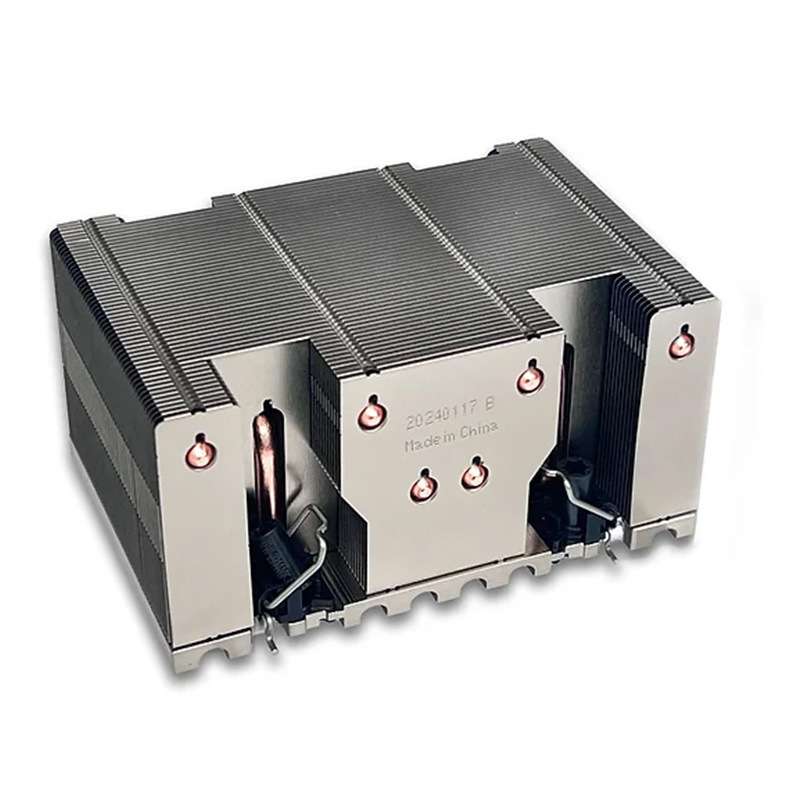 DYNATRON政久 2U 7529针CPU服务器散热器六热管风冷风扇解450W C1
