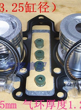 速发C5250钱江QJ250-A大套鹰王DA0夜鹰CM加大扩缸地塞活塞环纸垫