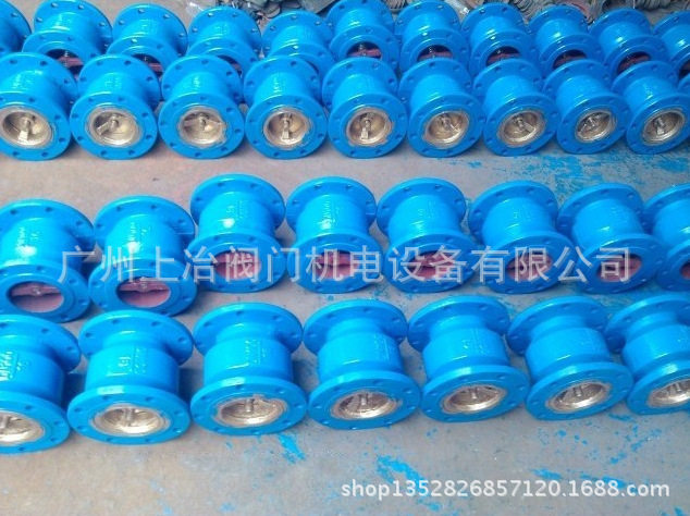 旋启式衬氟止回阀/静音衬氟止回阀/衬氟保温止回阀/法兰衬胶阀门
