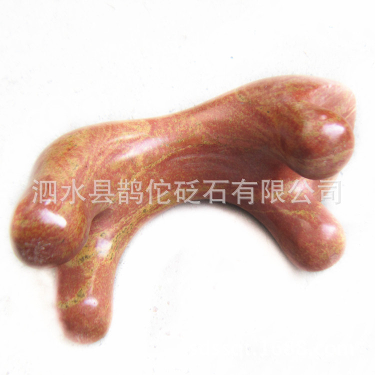 扁鹊泗滨砭石按摩狗 按摩虎 山东工艺品、旅游服务名牌21.22年