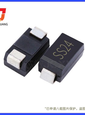 厂家现货 SS24 SMA 足2A 40V 贴片SR240 DO-214AC 肖特基二极管