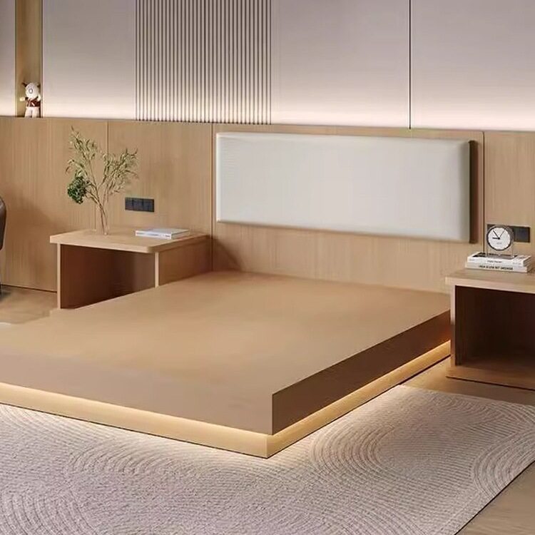 酒店民宿双人床客房限时