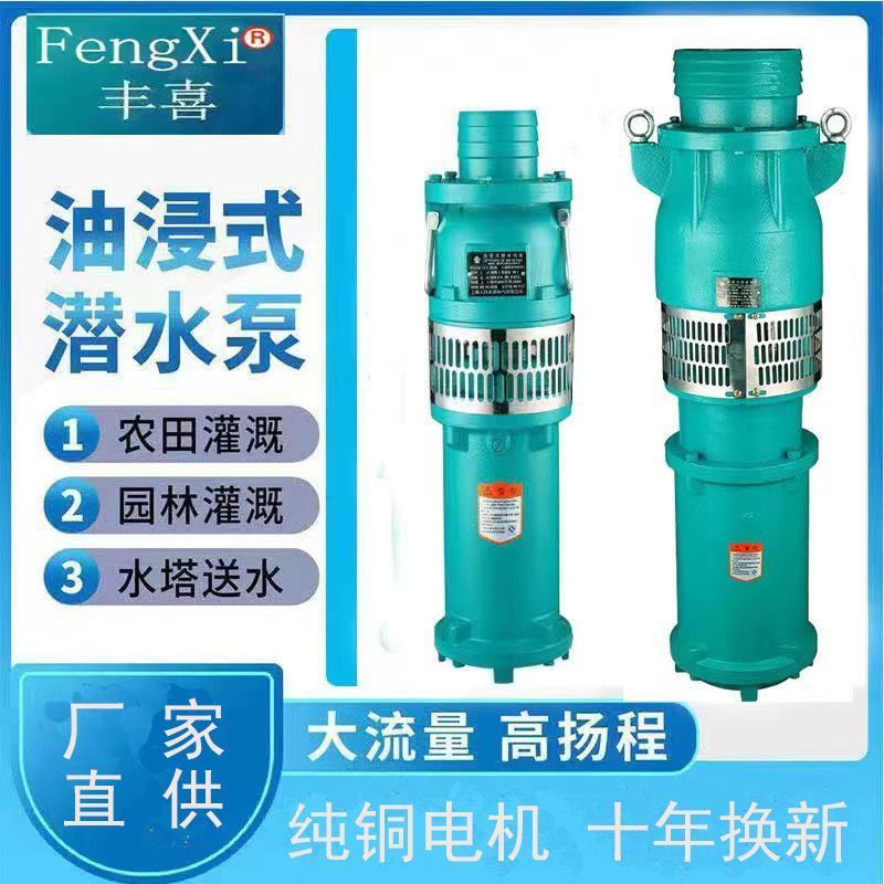上海人民QY油浸泵高扬程大流量