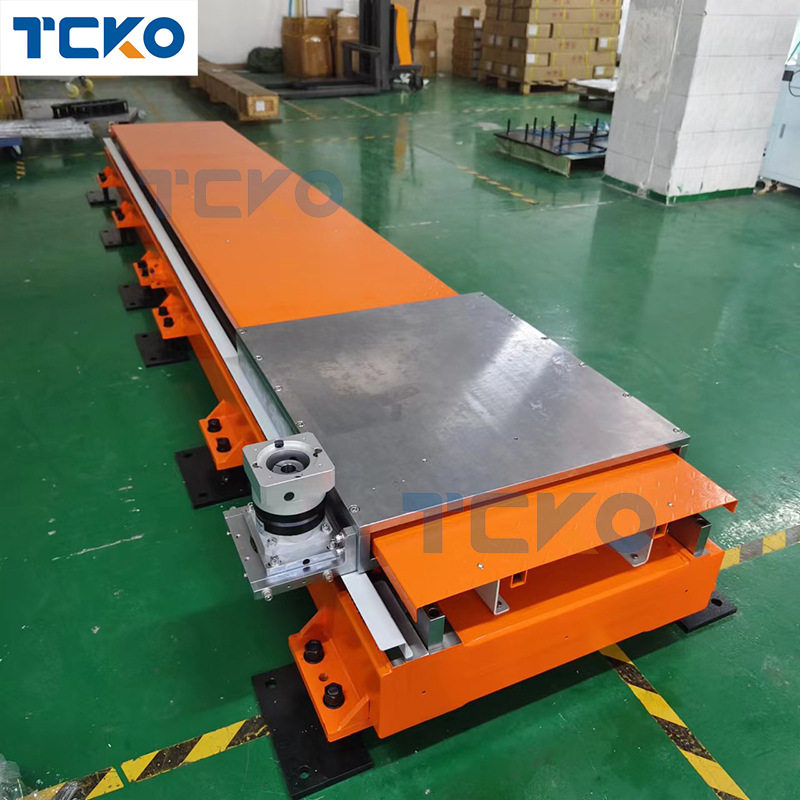 大型铸铁重载机器人行走轴工业机器人移动导轨齿条第七轴行走轨道