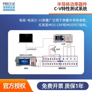 普赛斯SMU/LCR模块高精度电容电压半导体功率器件C-V特性测试系统
