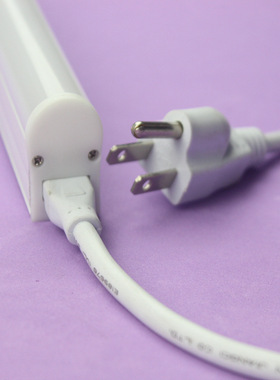 AC120V-220V3W234MM色温6000K透明灯罩支架一头盖堵头磁铁一对