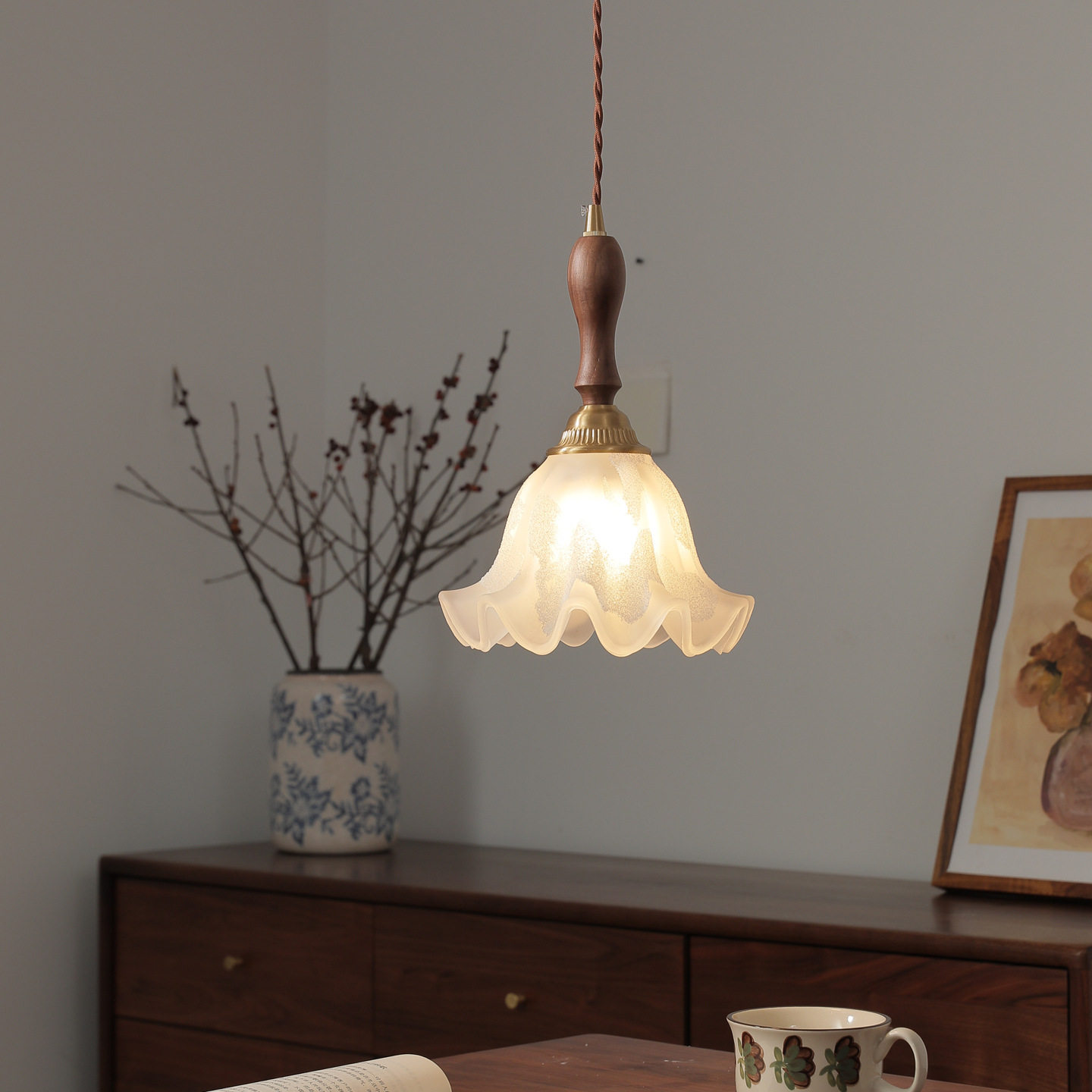 复古卧室床头吊灯中古风餐厅吧台小吊灯,电子元器件市场,电线扎带/束线带,淘宝优惠券,粉丝福利购,淘宝优惠卷