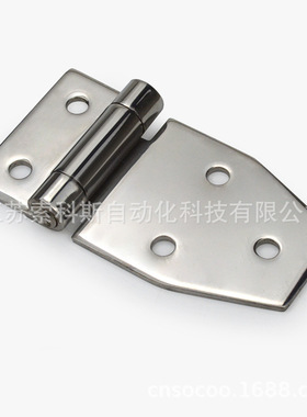 HT073-1 不锈钢304重型铰链 加厚工业柜门配电箱门合页 门铰三角