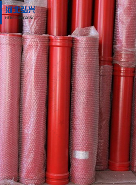 ST52双层耐磨泵管 DN125*3000三万方直管