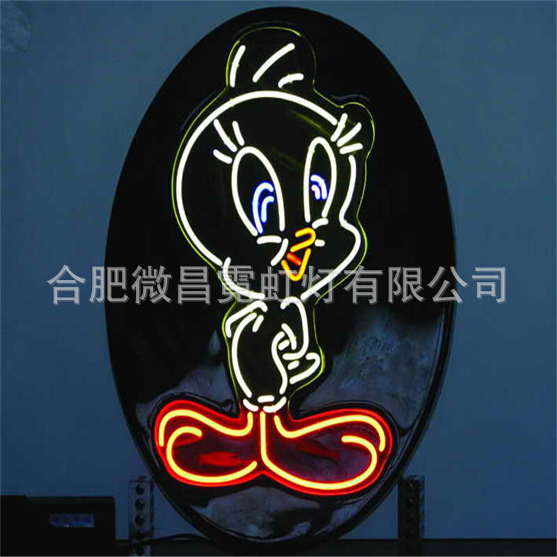 led霓虹灯灯招牌 网红剧本杀酒吧装饰氛围灯玻璃霓虹灯广告牌