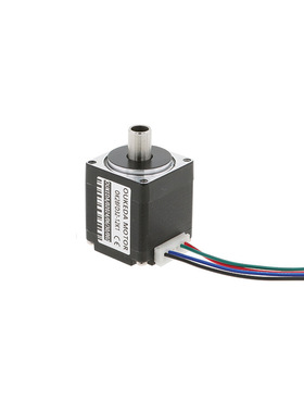 单轴28空心轴电机 轴长12 内孔6 28中空轴步进电机单轴NEMA11