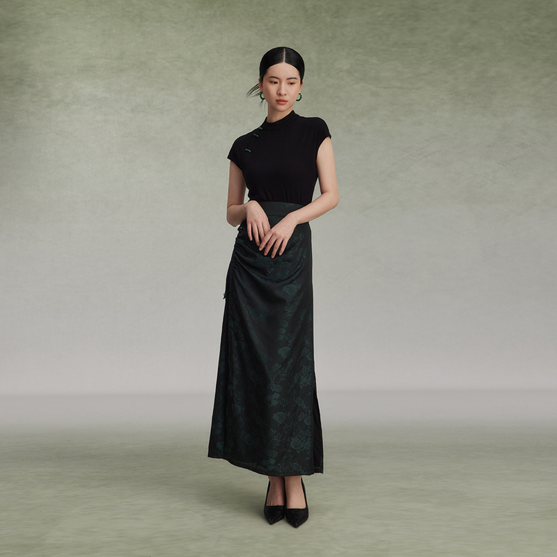 织造司旗舰店烬幽幽半身裙