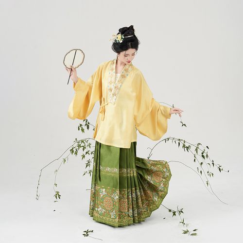 织造司旗舰店玉兔揽月马面裙