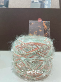 水月镜花  粉嫩系手混线diy包包围巾帽子手帐素材卡套80克