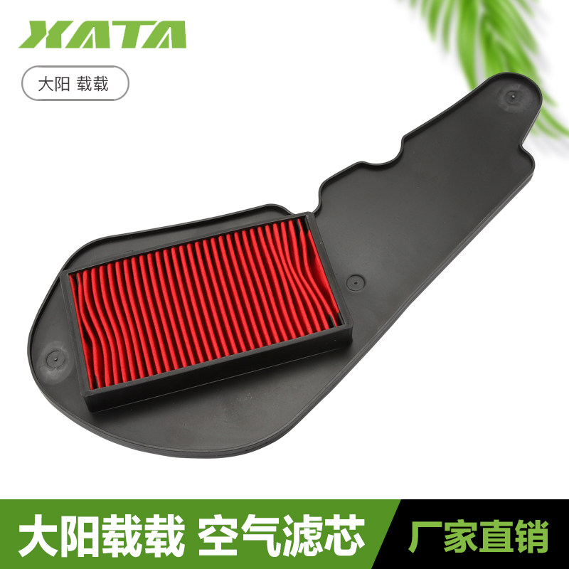 大阳踏板摩托车载载DY125T-28-28M-27M空气滤芯纸滤芯滤清器空滤