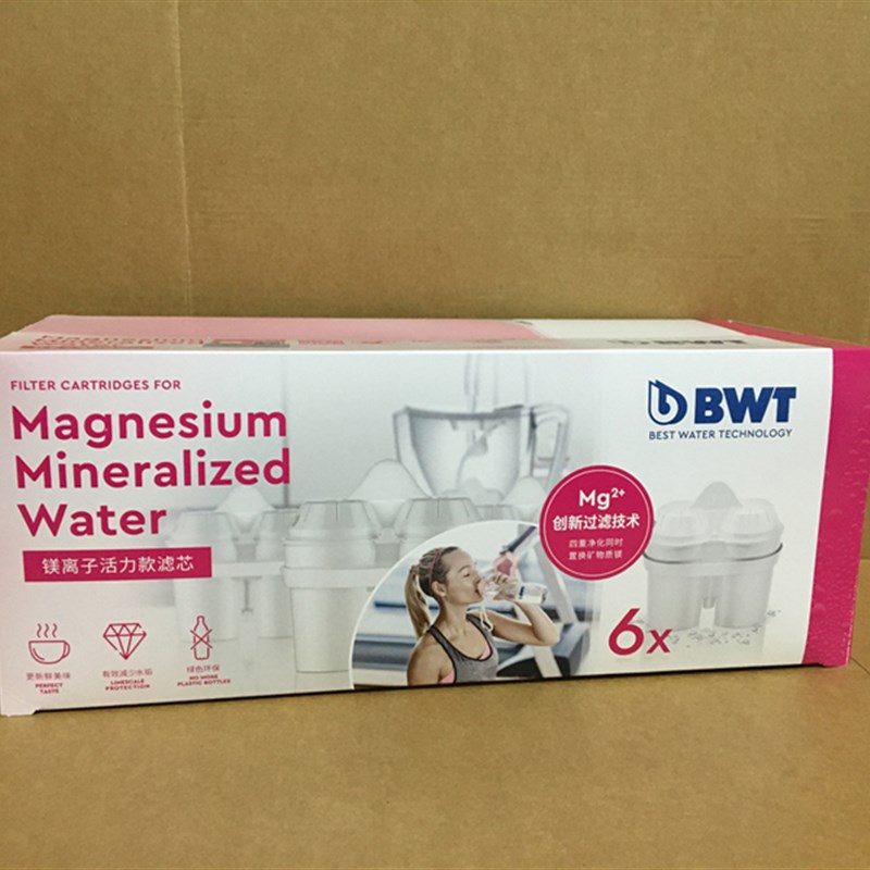 德国BWT滤芯净水壶过r滤水壶饮水机过滤器滤芯家用去水垢加强滤芯