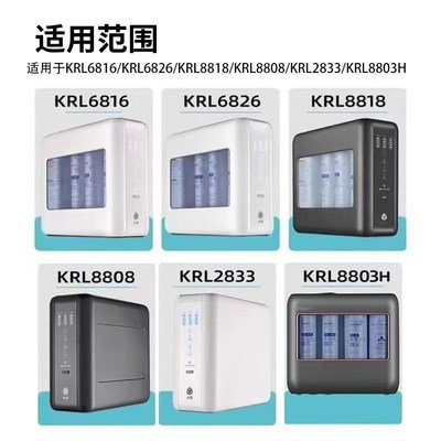 适配沁园净水KRL3833/2833/5806/2823/8803/6826覆合3分模块滤芯