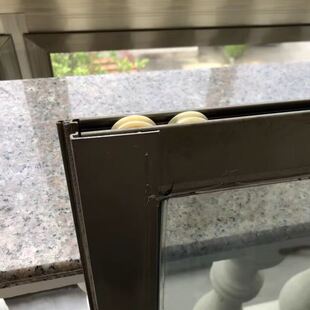 4个装828型老式铝合金门窗滑轮不锈钢移门轮配件推拉窗户轨道滚轮