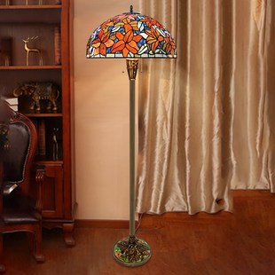 【百合花】豪蒂灯饰 22寸欧美复古典全铜增值传世收藏客厅大台灯