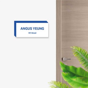 创意门牌简约外企办公室门牌部门房间标识牌定制经理室亚克力牌子