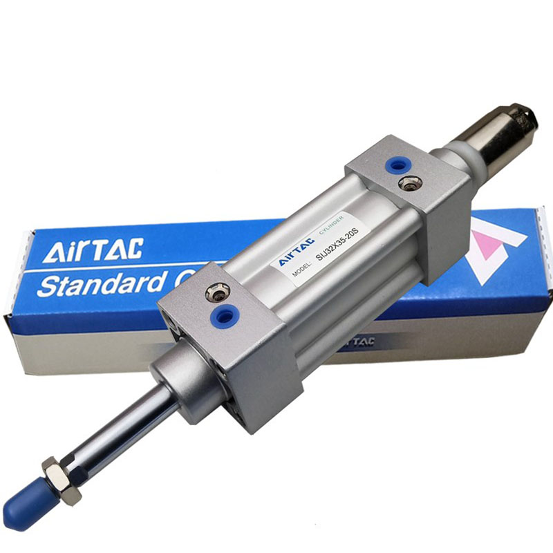 亚德客可调气缸SIJ40X25o-10S 40X50-30S X75X100X125X150-25 50S