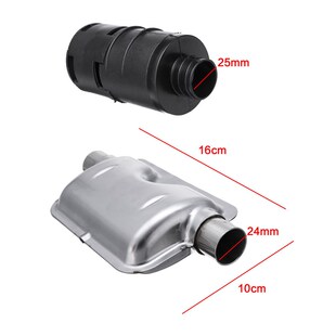 驻车燃油空气加热器一体暖风机汽车货车柴油取暖器空气柴暖配件